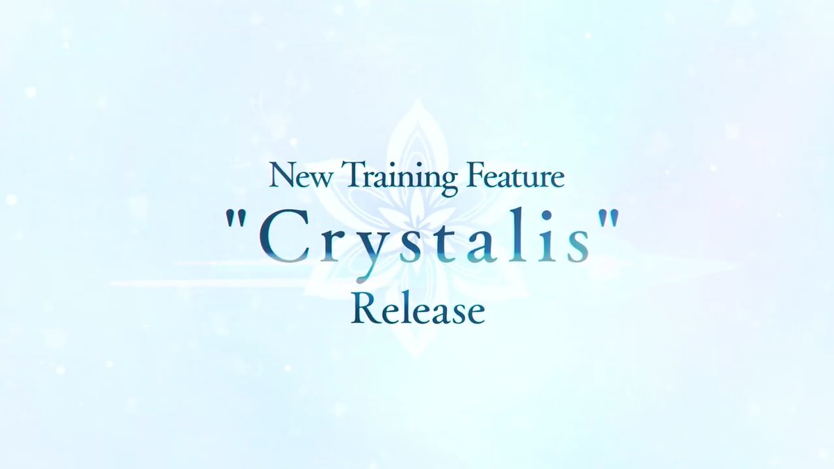 #madoka_exedra_Ver2 Five Major Updates ⑤ "Crystalis" 🌸•┈┈┈•🌸•┈┈┈•🌸 New training feature "Crystalis" will arrive 7/16 12:00 (UTC+9)! Let the power within Magical Girl Kioku blossom as Crystalis abilities! Train your Kioku the way you like!🪷 #madoka_exedra