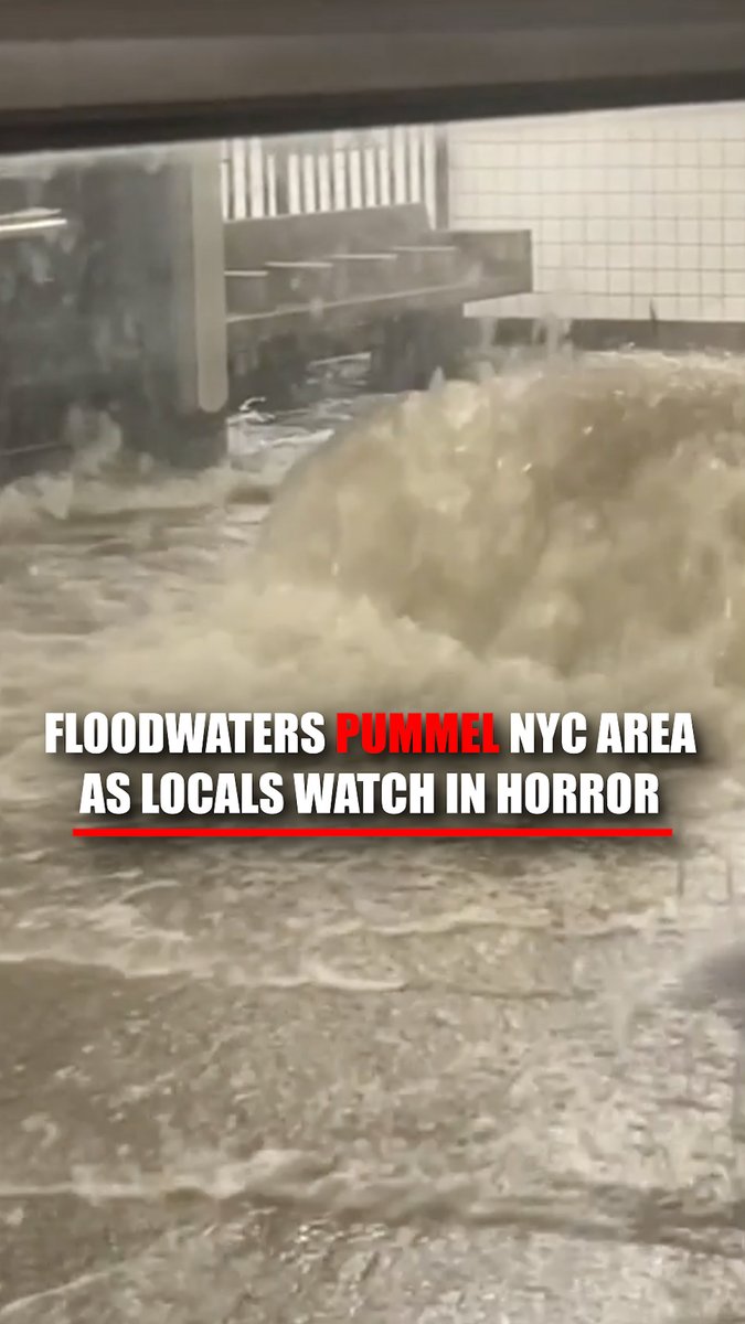 A state of emergency was declared in the New York City area after powerful storms and flash flooding unleashed chaos, submerging major cities and transforming streets into waterways.