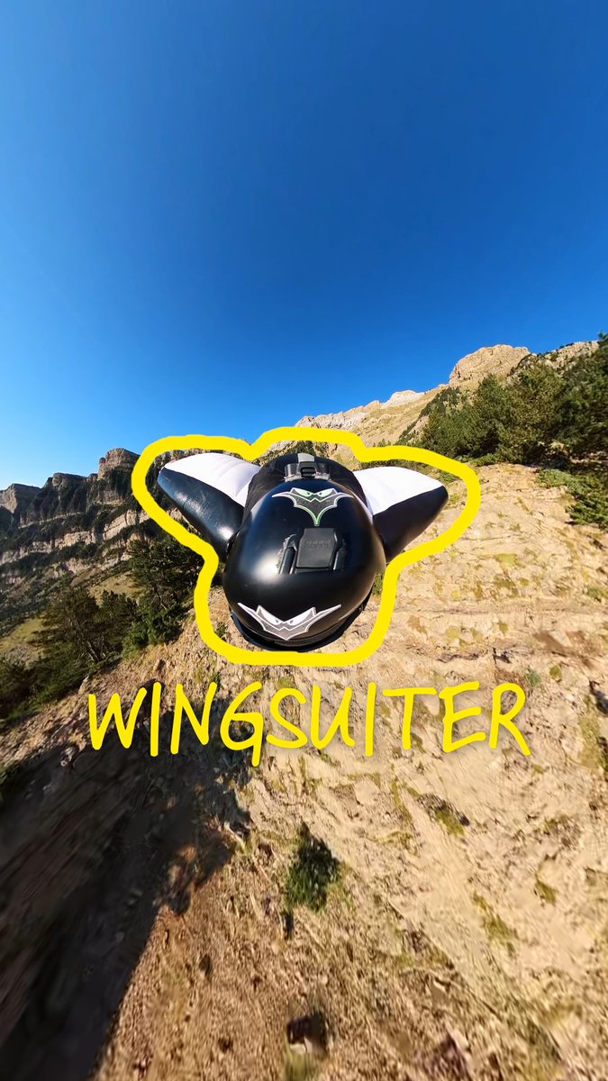 No room for erro is no problem for Javi Centeno Gomez 💪 Shot on our 360° camera, #GoProMAX—$70 off for a limited time at #GoPro #BASE #BASEJumping #Wingsuit #Precision