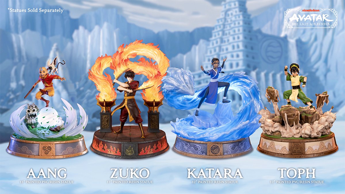 KATARA PRE-ORDERS OPEN IN 2 DAYS! A waterbender, an earthbender, a firebender, and the Avatar. This lineup just hits different. Take a look! If you could team up with Katara, which element would you bend alongside her - Earth, Water, Fire, or Air? Why? Sign up here ( and get $10 off once pre-orders are open! Secure our other Avatar: The Last Airbender statues by snagging them at Tag an Avatar: The Last Airbender fan in the comments! Pre-orders open on 17th July 2025. Pricing will be revealed on launch day. Check out the F4F Official Collectors Club ( to stay in the loop for this and other releases from First 4 Figures! #AvatarTheLastAirbender #Avatar #ATLA #Katara #Nickelodeon #Statue Nickelodeon