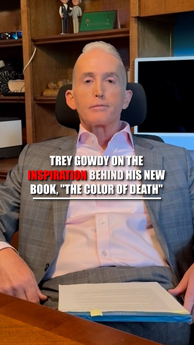 .Trey Gowdy handled thousands of criminal cases as a prosecutor. His experience handling scores of murder cases is the inspiration behind his thrilling fiction debut "The Color of Death." Pre-order the book now at