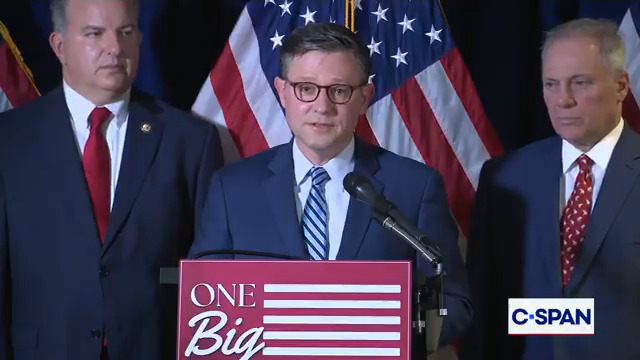 .Speaker Mike Johnson on rescissions bill: "The Friday deadline looms. We're encouraging our Senate partners over there to get the job done and to pass it as is. That's what we did...this in our view is low-hanging fruit."