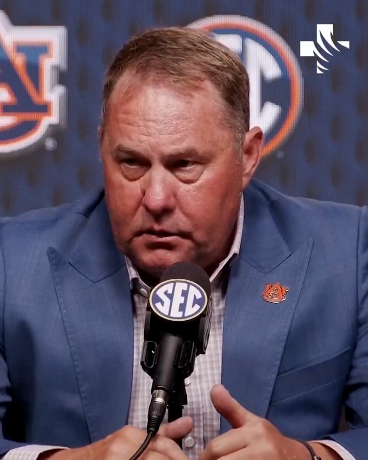 Embracing expectations. Ready to climb the mountain 📈 Full press conference streaming now on WarEagle+ #WarEagle | Hugh Freeze