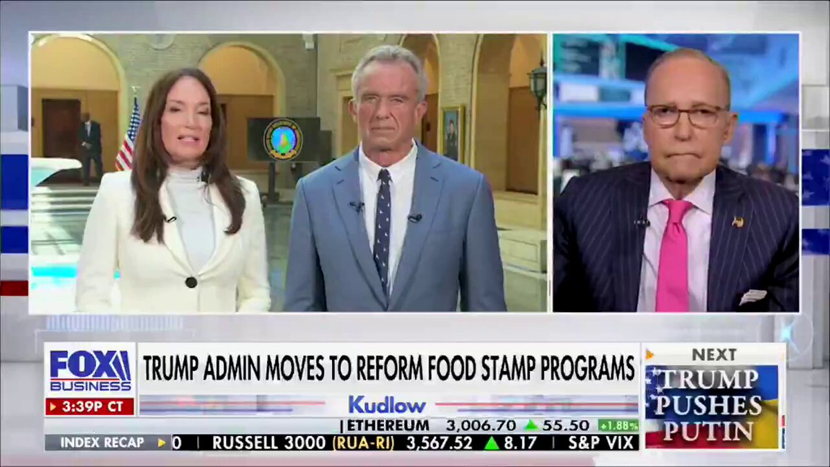 "3/4 of our kids couldn't pass the military readiness test today. Something has to change, &amp; RFK Jr is leading the way — and we here at USDA are here to support him in every way we can."
