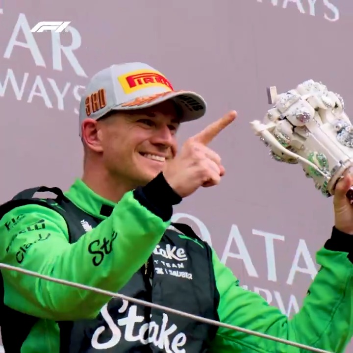 Nico Hulkenberg's remarkable podium at Silverstone was Sauber's 11th as an independent team 🥳 They also scored 17 as BMW-Sauber from 2006 to 2009 👏 #F1