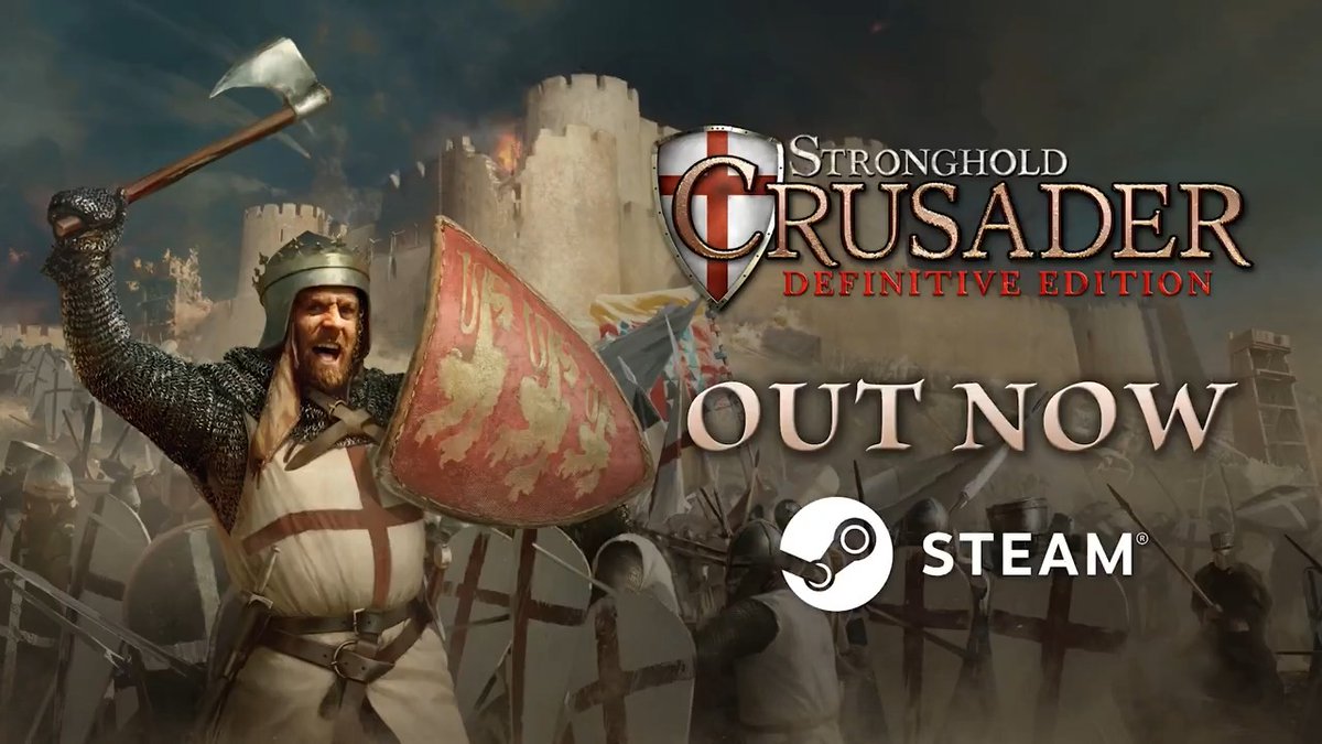 Massive congrats to our friends @FireflyWorlds on the launch of Stronghold Crusader: Definitive Edition on Steam! Conquer the desert, relive historical conflicts, and get ready to Build, Battle and Besiege in single player, multiplayer, sandbox, skirmish and co-op modes. 🌴⚔️🌴