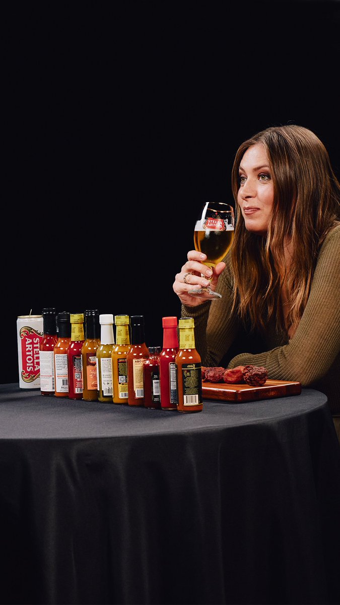 @MariaSharpova's reaction to every wing on #HotOnes 🔥Watch the full episode now: Presented by Stella Artois