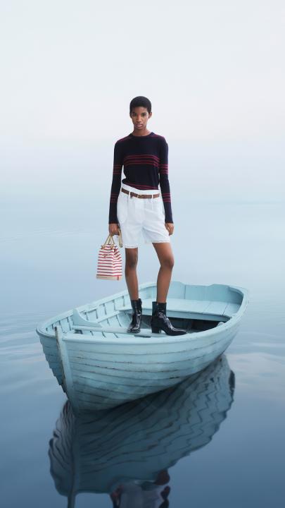 Between sky and sea. Yuliana Nefer in Prada’s “Days of Summer” campaign. Explore the new Prada campaign at: Creative Directors: #MiucciaPrada and #RafSimons Photography: Oliver Hadlee Pearch Campaign Creative Direction, Film Direction: Ferdinando Verderi Cast: Yuliana Nefer #PradaSummer #Prada
