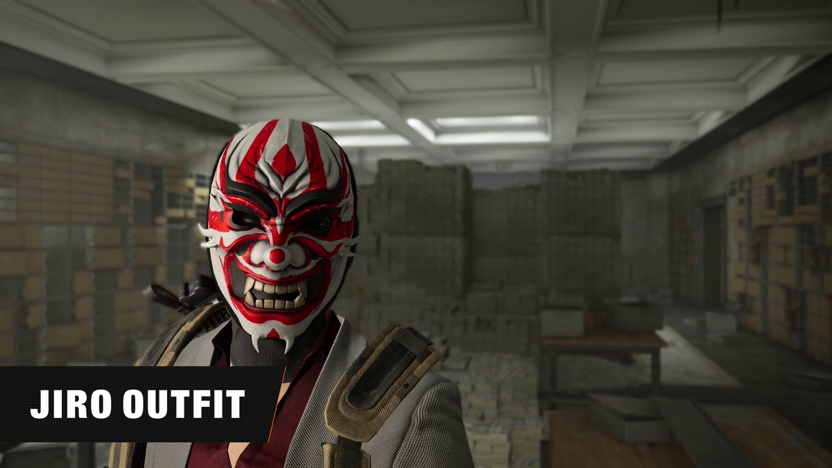 Grab your mask and gear up, the PAYDAY apparel is available now, Agents! Dress like a master thief and ultimate heister with The Division 2 x PAYDAY collaboration.