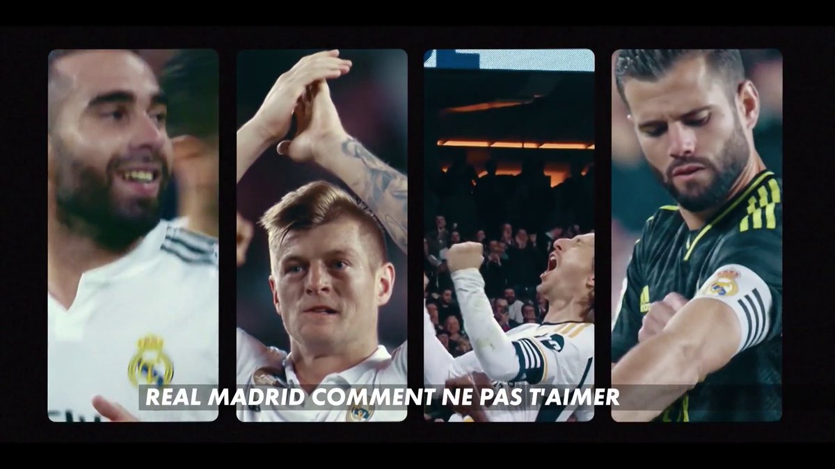 Série documentaire sur la saison épique 2023-2024 du Real Madrid. Real Madrid : comment ne pas t'aimer Dès le mercredi 16 juillet à 20H30 GMT sur CANAL+ SPORT 1