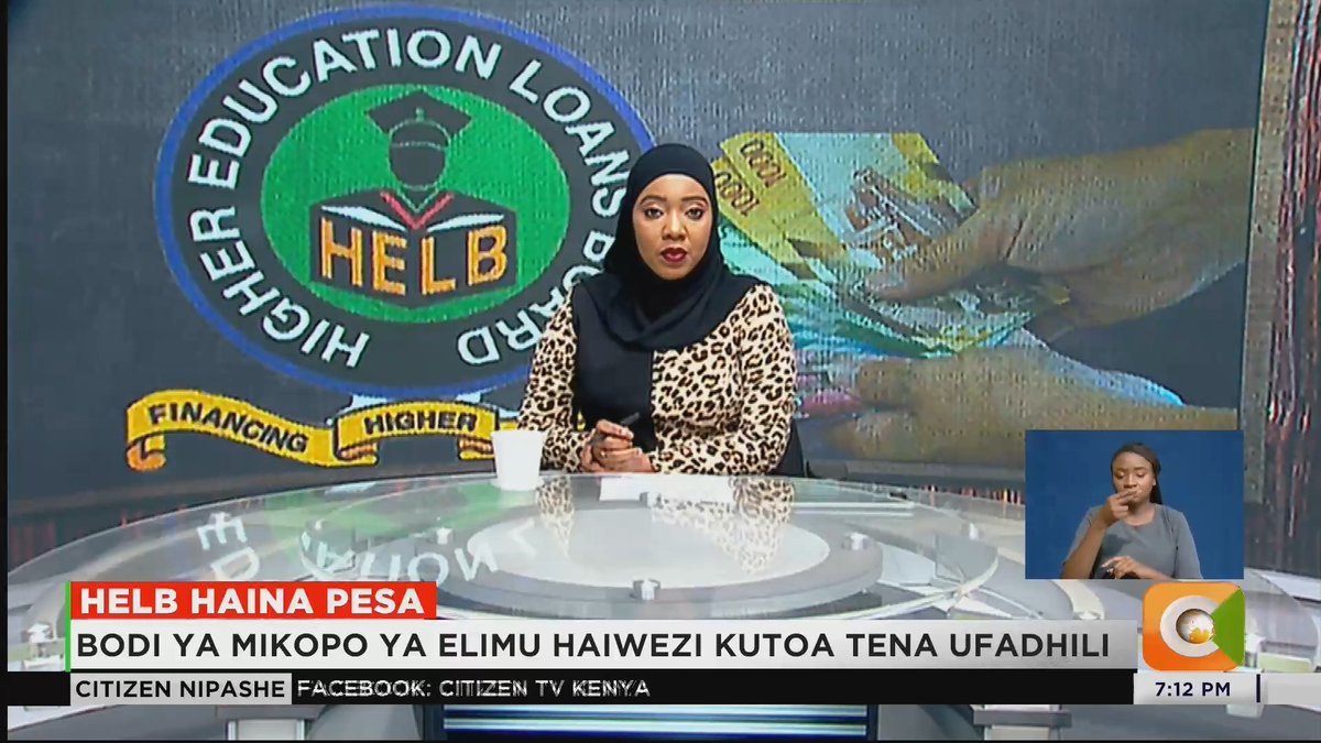 HELB Haina Pesa: Bodi ya mikopo ya elimu haiwezi kutoa tena ufadhili HELB inasema wanafunzi wapya hawawezi kupewa pesa Bodi italazimika kukusanya pesa kwa wanaodaiwa #CitizenNipashe