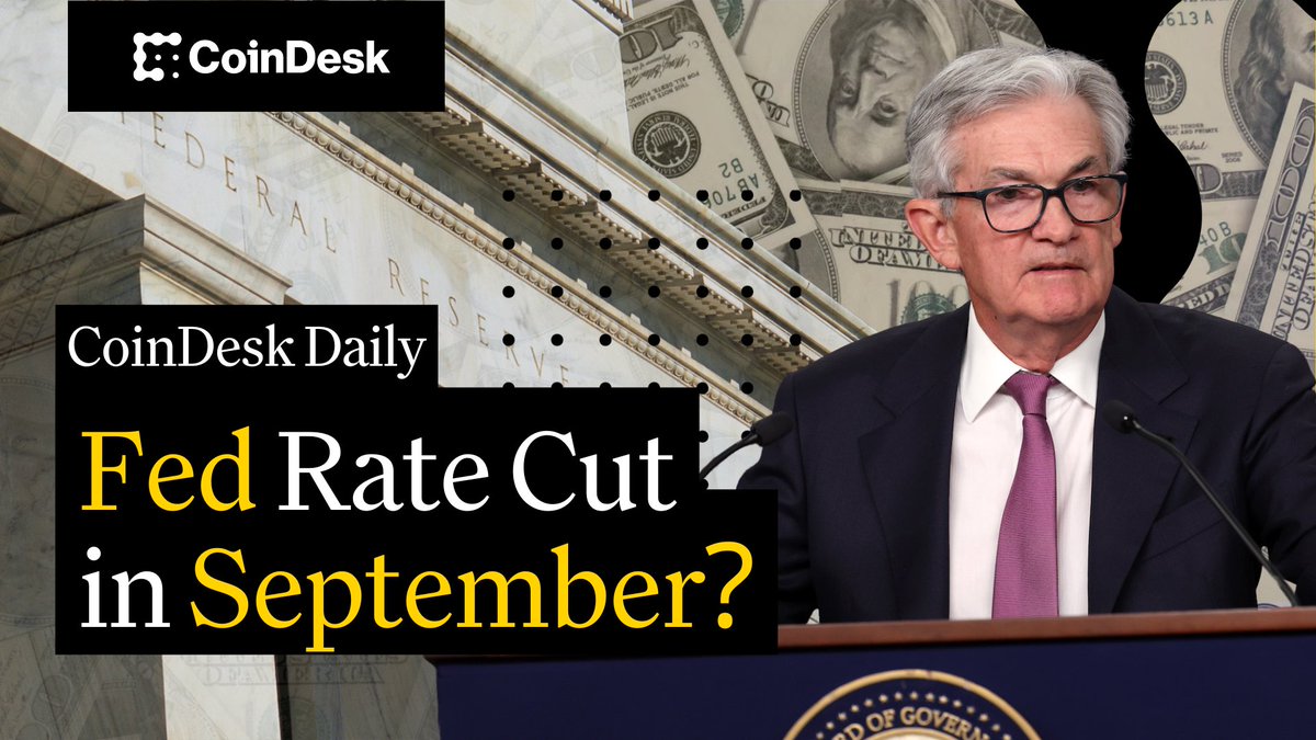 📈 Bitcoin's bull run cools off and US inflation rises in June, leaving investors wondering if the Fed will cut rates in September. .@jennsanasie shares the latest "CoinDesk Daily."👇 Thank you to Midnight 👋 for being a sponsor of the CoinDesk Media Network!