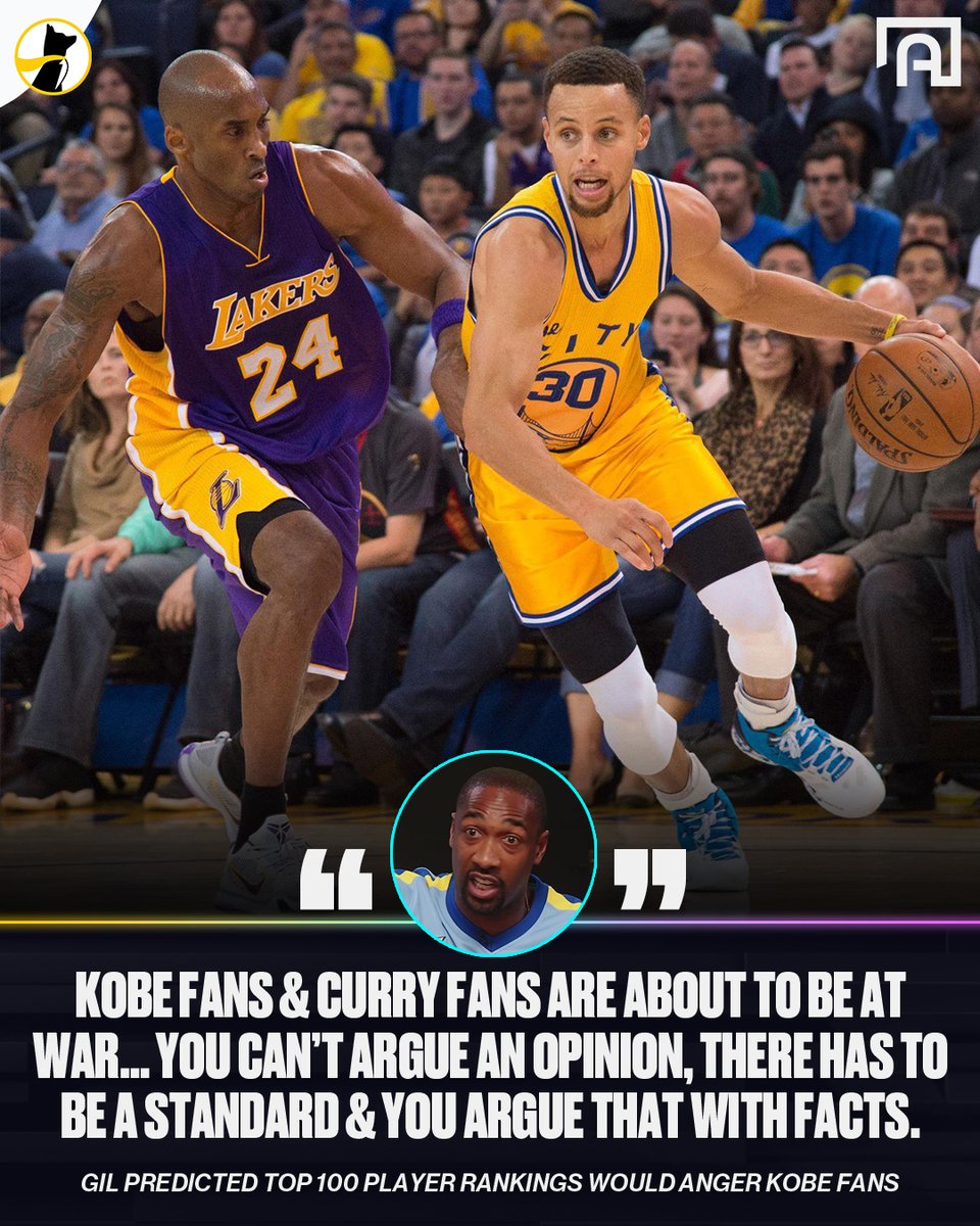 Gil breaks down why Bleacher Report got Steph Curry ahead of Kobe in their Top 100 list 👀