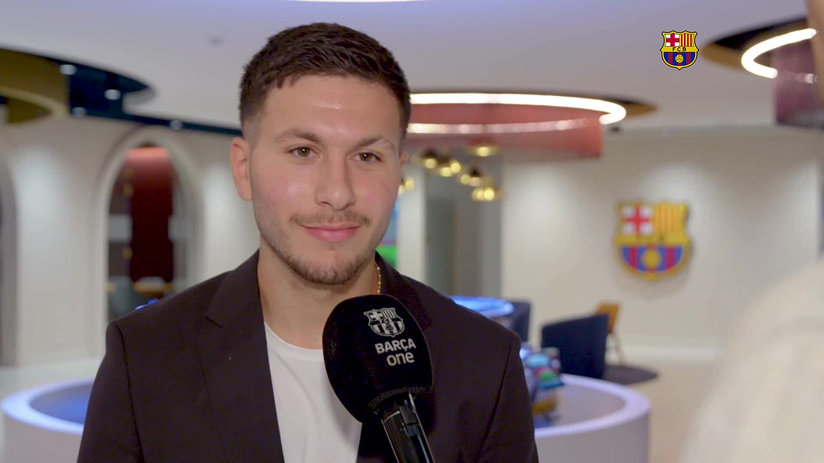 🎙️ Roony's first words as a blaugrana: