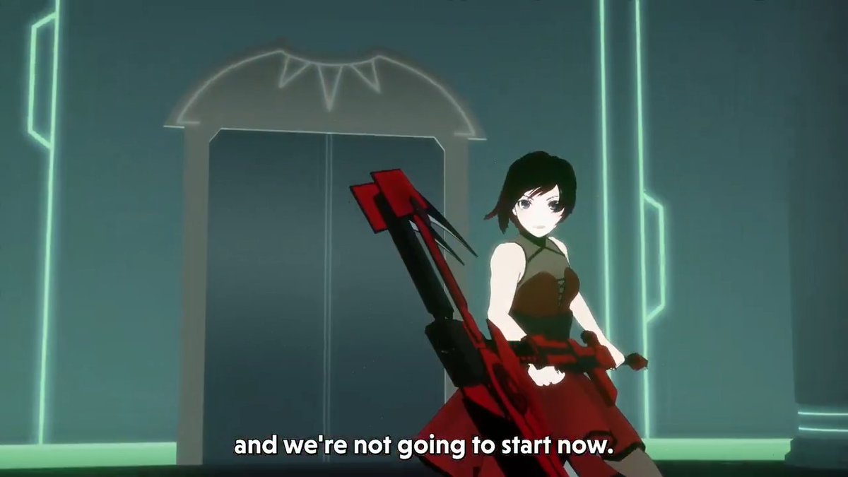 Ruby’s still learning… but her scythe skills are already legendary 🌹