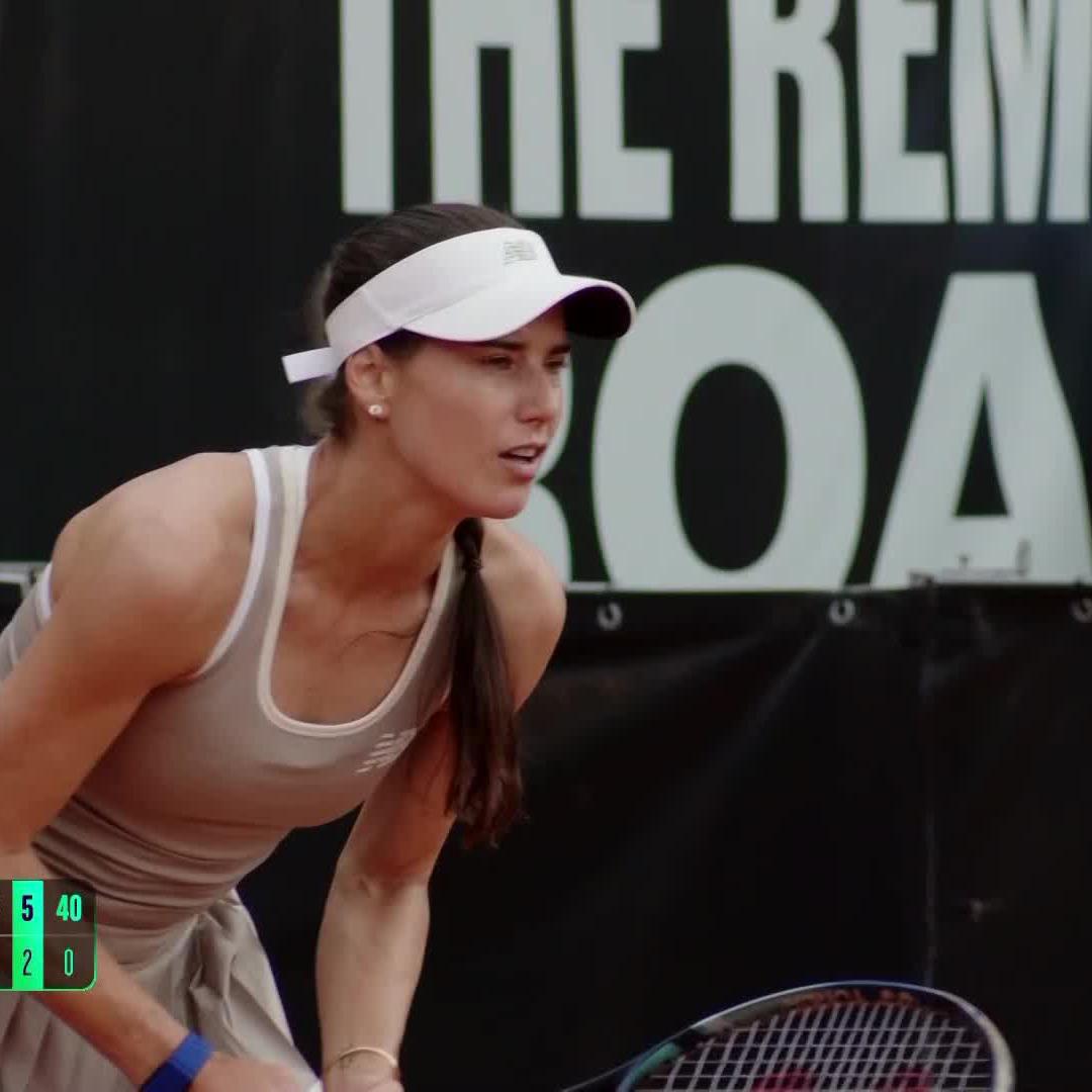 In control 🕹️ Sorana Cirstea takes out Buzarnescu 6-2, 6-2 in a poised display. #IasiOpen