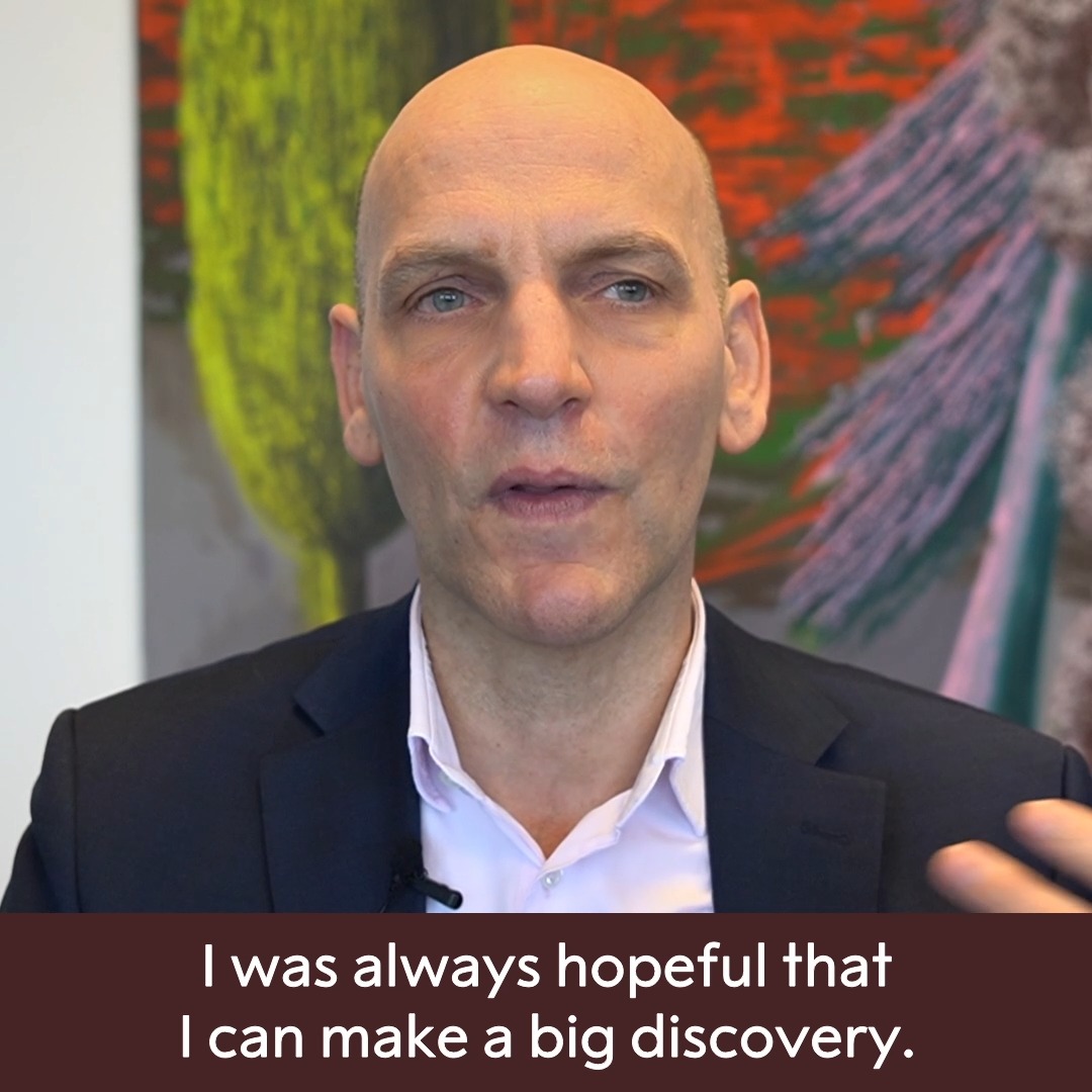 "Follow your enthusiasm!" Listen in on some career advice from chemistry laureate Benjamin List where he encourages us all to think outside the box. #CareerAdvice #NobelPrize