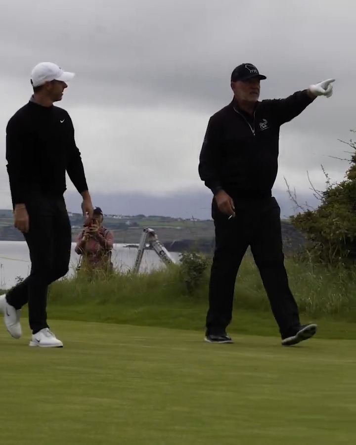 Two Northern Irish greats take on Royal Portrush ☘️