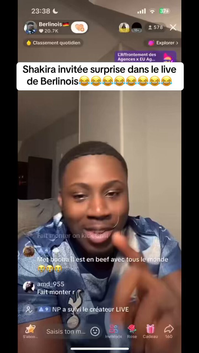 On bosse depuis fin février nous, personne discutait quand y’avais personne… Je vous laisse avec Shakira🤣🤣🤣