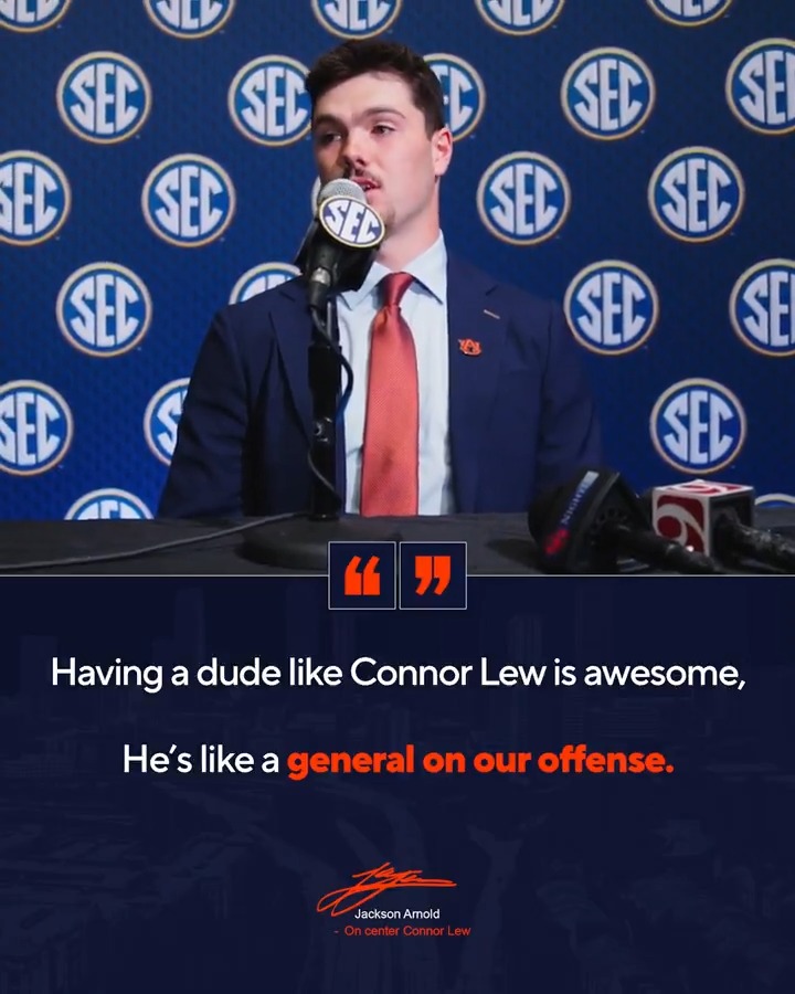 From one field general to another 🤝🦅 Connor Lew | #SECMD25