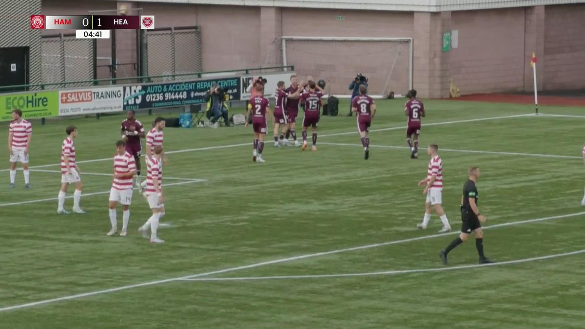 The opener at Broadwood, courtesy of Stuart Findlay 👏🏻