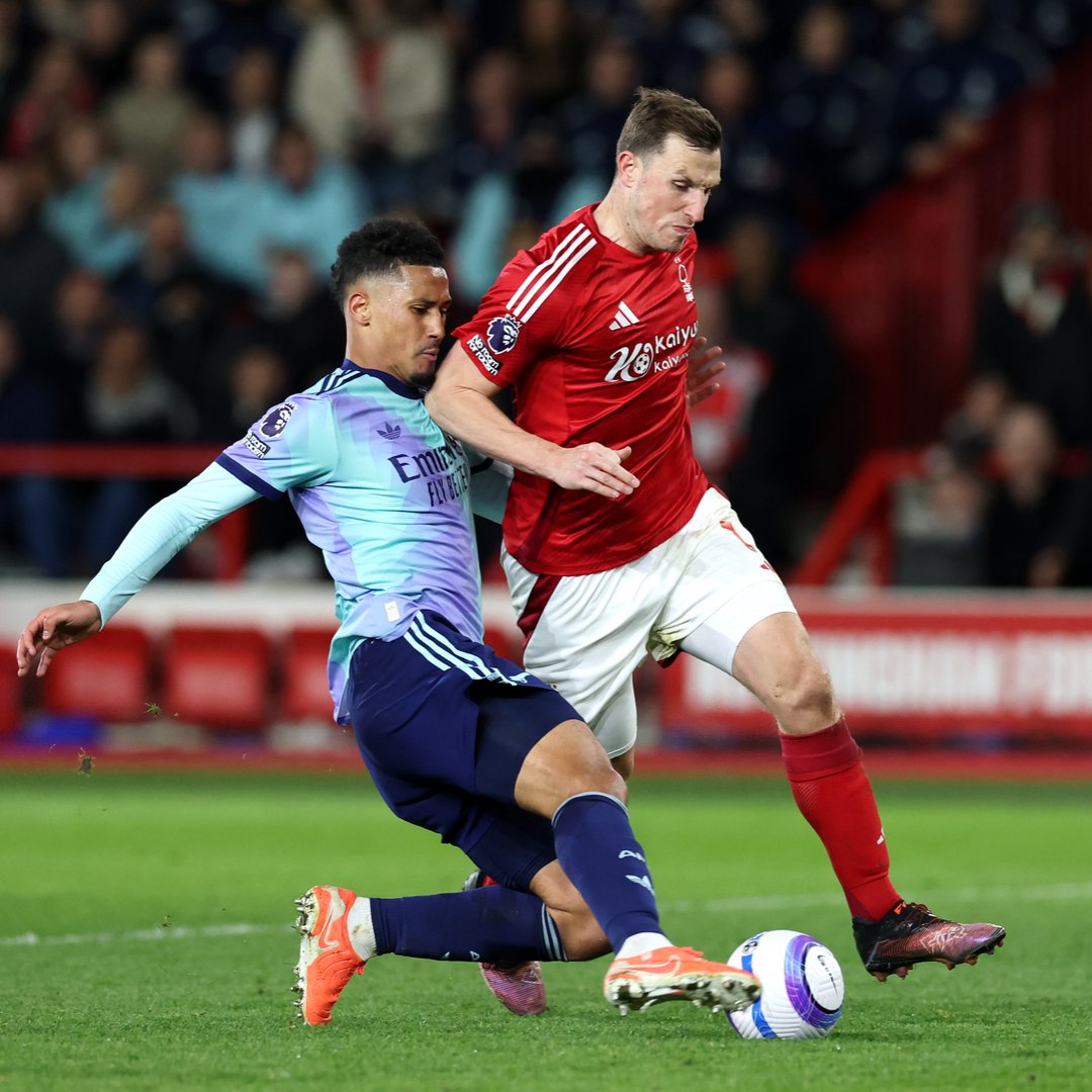 MW22: Nottingham Forest (A) Block the pass. Stop the shot. Heroic from Wilo 🛡️