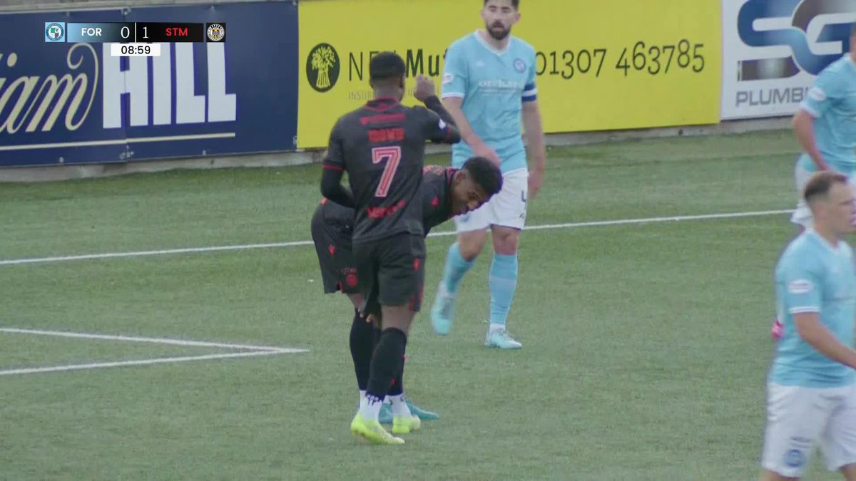 An emphatic finish from Jayden Richardson! 💥 A nice start for St Mirren FC ⚫⚪