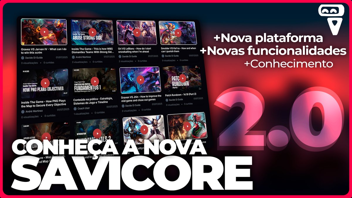 Ei, pessoal. Eu sei que alguns de vocês acreditam que a Savicore é apenas uma forma de ganhar dinheiro, e sim, é verdade que somos uma empresa real que movimenta recursos financeiros. No entanto, é importante que vocês entendam que nunca foi sobre o dinheiro — na verdade, nunca fomos lucrativos em nenhum momento desde a nossa fundação. Criamos diversos empregos no Brasil, e todos os meses invisto recursos do meu próprio bolso porque acredito que nossa região pode ter um desempenho melhor no cenário internacional. E, fundamentalmente, isso precisa começar pela base: A comunidade. Acredito que a educação deve ser acessível a todos. Ao educar a base da comunidade de jogadores, o top 1% naturalmente também evolui. Se criar valor eventualmente levar à lucratividade, para mim isso é um resultado bem-vindo, mas nunca foi o objetivo principal. Hoje, estou animado para anunciar o primeiro grande passo rumo ao nosso propósito na Savicore. Apresentamos a Savicore v2, onde você pode aprender e ganhar recompensas por isso, estudar de forma totalmente gratuita e se cadastrar com mais facilidade do que nunca. Nos próximos meses, vamos desenvolver novas ferramentas e mais aulas para trazer valor para vocês. Nosso objetivo é criar uma comunidade que queira aprender cada vez mais. Espero que gostem. Todos os detalhes estão no vídeo abaixo.