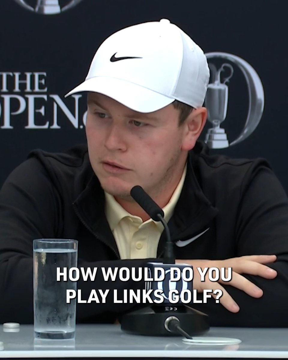 The purist method of the game is links golf, according to Robert MacIntyre. โThereโs certain things that you cannot do and thereโs certain things that you have to do.โ