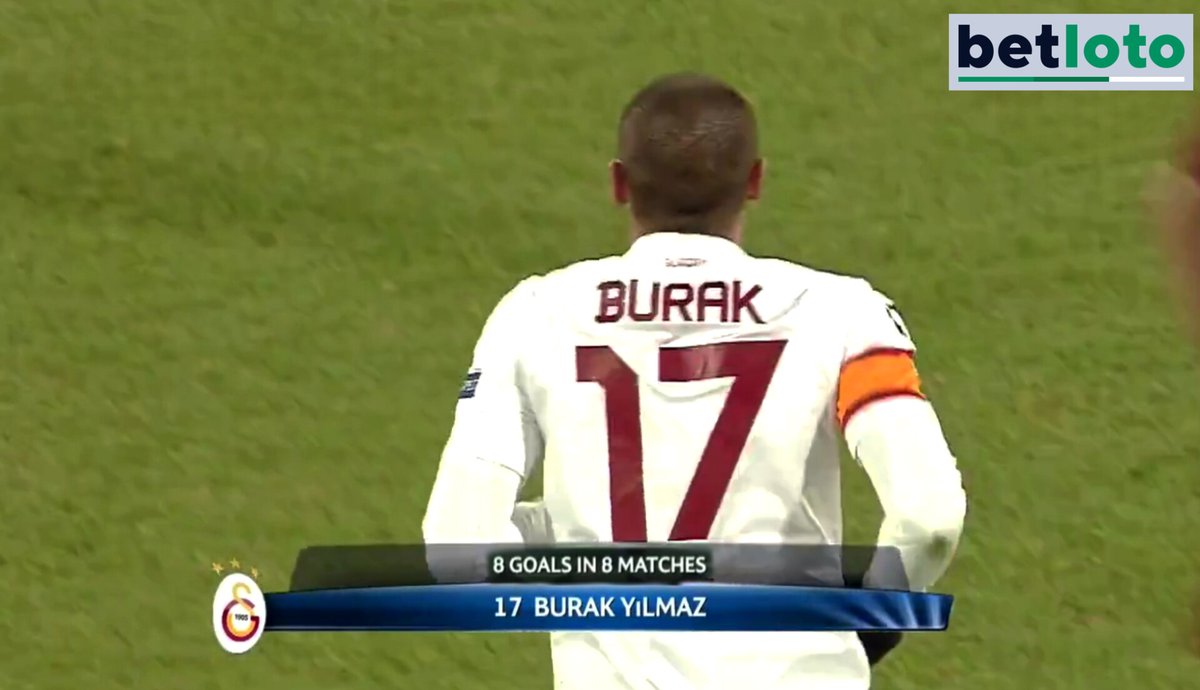 Burak Yılmaz, Şampiyonlar Ligi'nde 8 maçta 8 gol atıyor.