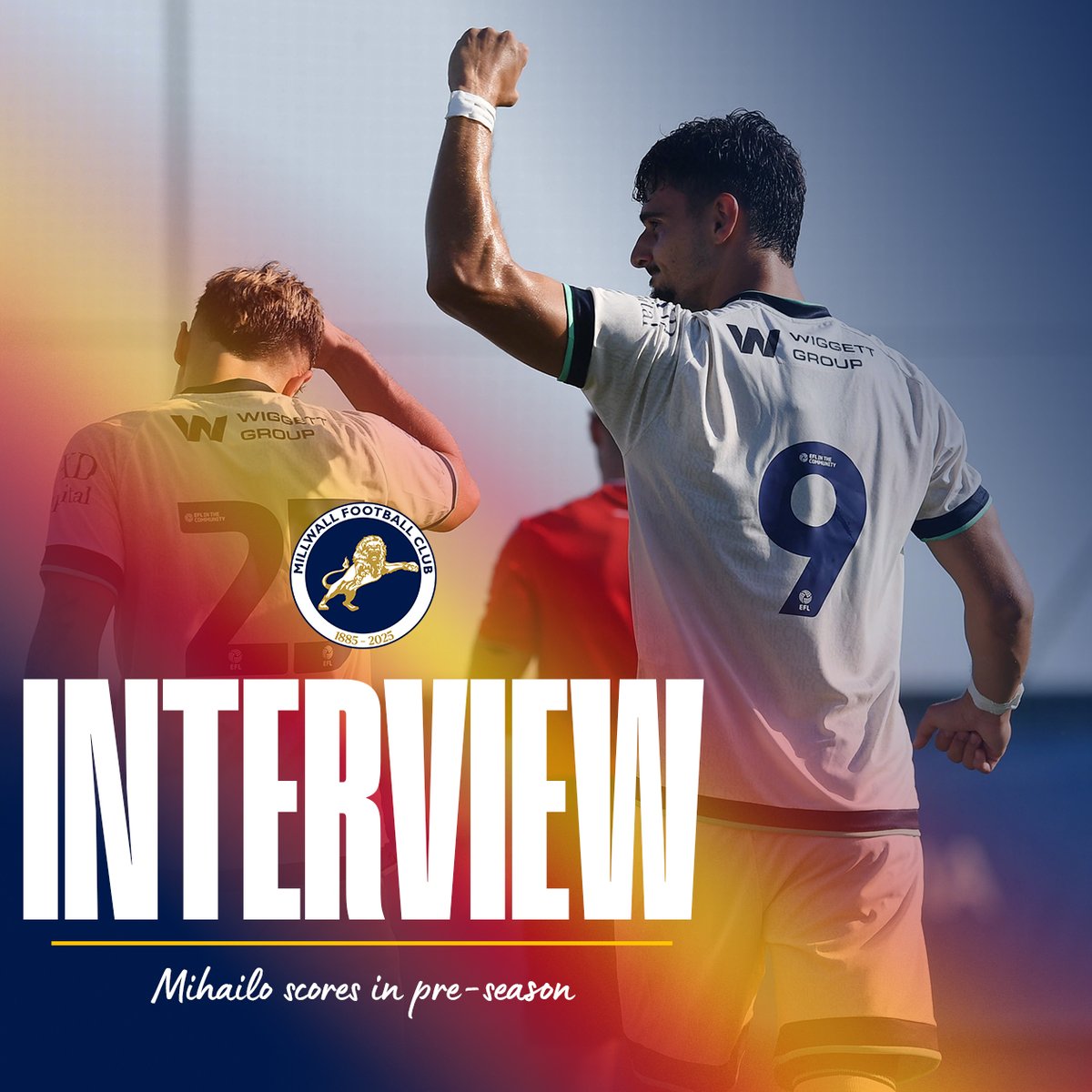 🗣️ Mihailo on #Millwall's 3-0 win at The Pinatar Arena.