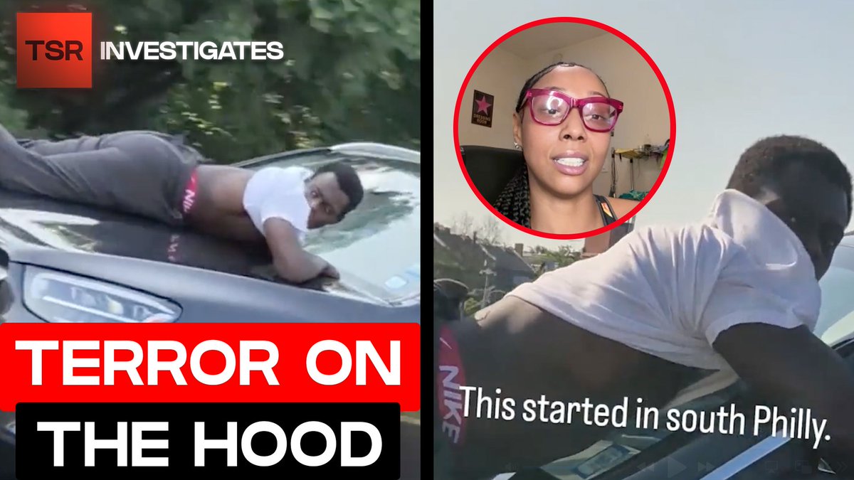 A Philly woman says she was trying to escape an abusive ex when he jumped on the hood of her moving car. The shocking encounter was caught on camera—and now she’s speaking exclusively on #TSRInvestigates 👀 // WATCH: