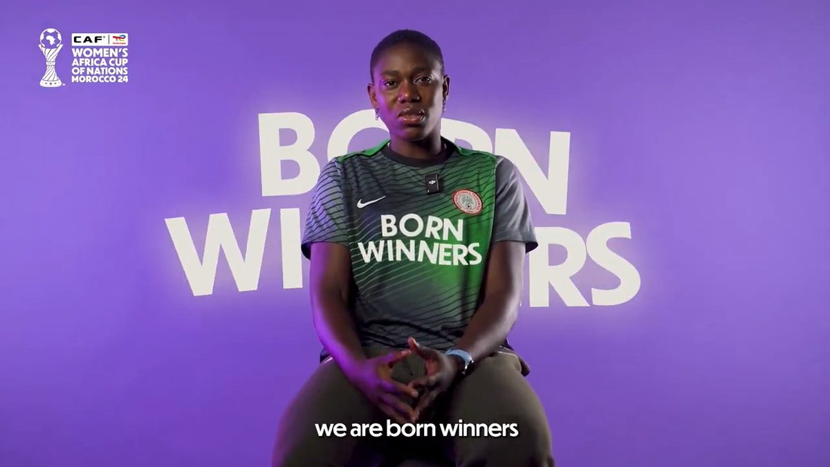 We are born leaders. We are born winners .❤️🔥 Loading… 👀 #BornWinners #TotalEnergiesWAFCON2024