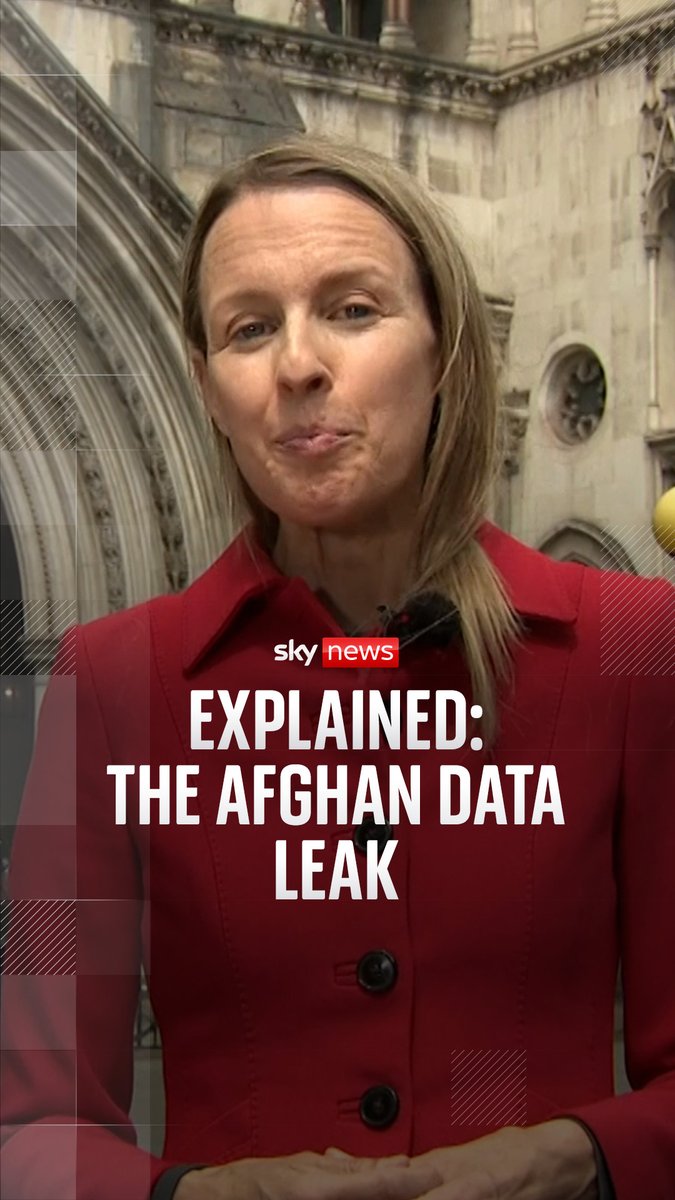 Sky's Deborah Haynes explains why thousands of Afghans are being relocated to the UK after a massive Ministry of Defence data leak that was kept secret with a super injunction.