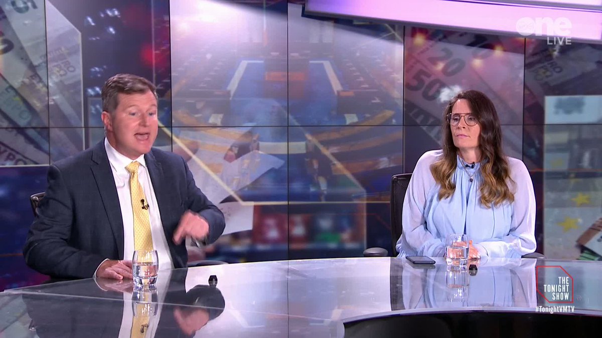 🗣️ "About 50 to 80 thousand job losses in Ireland, because of export related industries," Malcolm Byrne 🇮🇪 🇪🇺 🇺🇦 outlines what the government is considering amid Trump's tariffs, warning of serious risks if the 30% rates come into effect #TonightVMTV