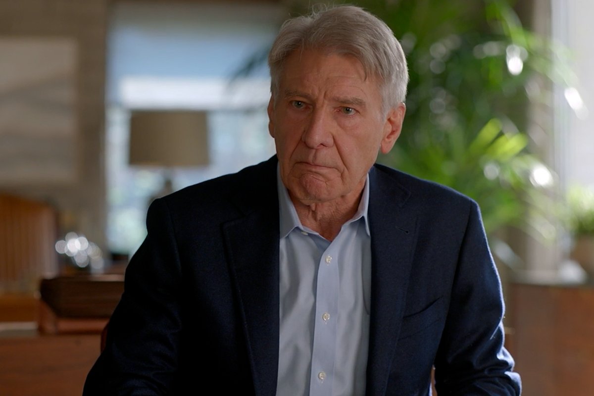 Presenting first-time Emmy nominee, Harrison Ford.