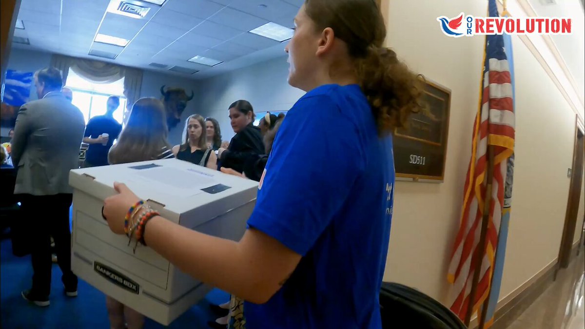 🚨 SPECIAL DELIVERY: Over 70,000 Our Revolution members just delivered a clear message to Senate Majority Leader John Thune: STOP Trump’s $9B attack on NPR, PBS, and global health programs. Trump’s plan would: ❌ Kill $1B+ for public media ❌ Slash $8B from global aid, including HIV/AIDS relief ❌ Silence facts, defund truth, and endanger millions After a powerful town hall w/ Rep. Jim McGovern & national leaders, we’re turning up the heat before this critical Senate vote on Friday. 📢 Stand with us. Tell the Senate: NO to Trump’s rescissions. Add your name: #SavePublicMedia #StopTheCuts