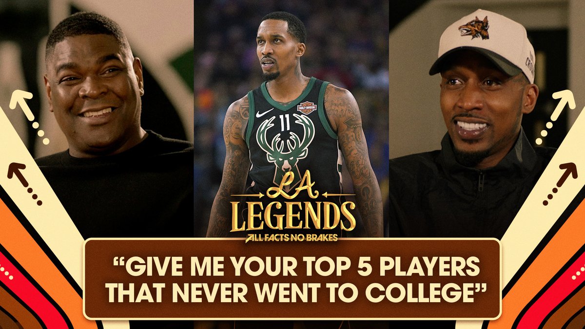 Brandon Jennings’ top 5 players to skip college: 1. Dwight Howard 2. Kobe Bryant 3. LeBron James 4. LaMelo Ball 5. Brandon Jennings (🎥 All Facts No Brakes )