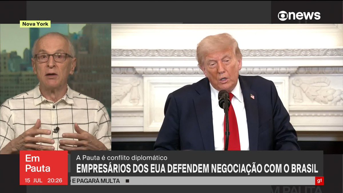 EUA abrem investigação sobre atuação comercial do Brasil. Saiba mais com Jorge Pontual ➡ Assista ao #EmPauta: #GloboNews