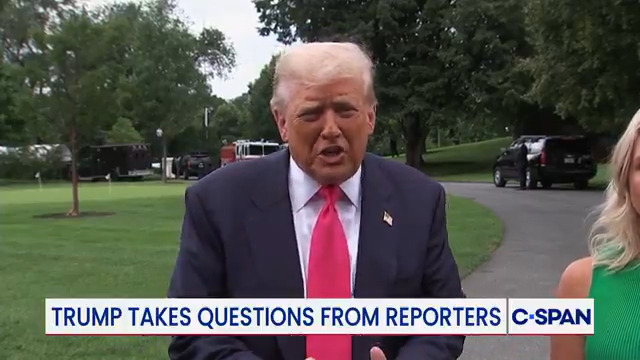 Q: Are you on Ukraine's side now?" Trump: "No, I'm on nobody's side.” We can no longer claim to lead the free world