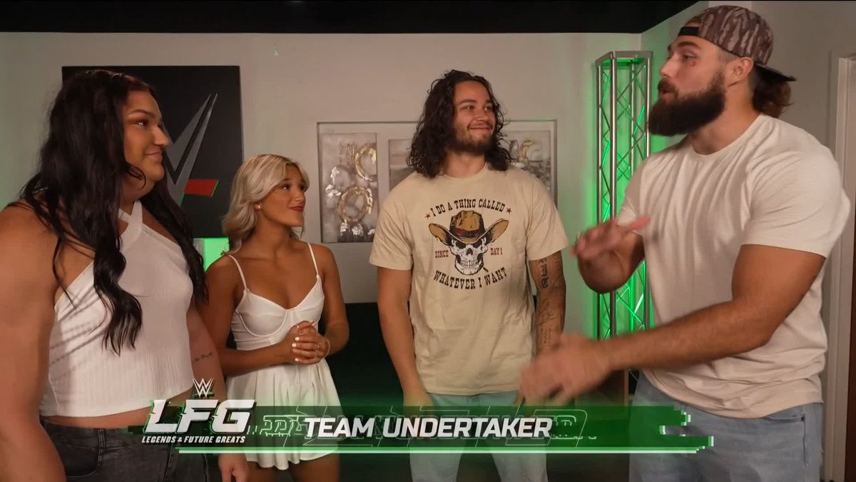 .Trick Williams has no time for WWE LFG's Team Undertaker... Not sure Undertaker is going to take too kindly to that 😬