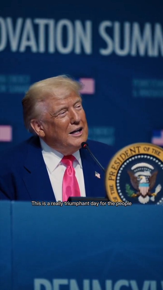 THE TRUMP EFFECT: $92 BILLION in technology and energy investments flooding into Pennsylvania. This is what Trump leadership looks like โ innovation, jobs, and American energy DOMINATING again. LFG. ๐บ๐ธ๐ฆ