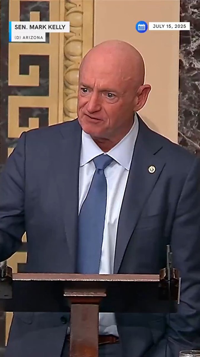 What Republicans are saying is: “If you’re a child whose family can’t afford streaming services or reliable internet… you’re out of luck.” —Senator Mark Kelly lays out what Senate Republicans’ cuts will mean for American families