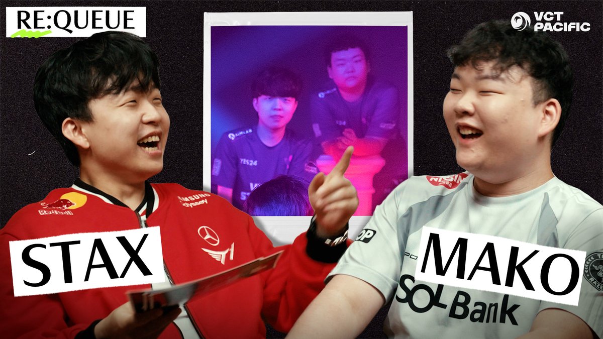 Miss seeing stax and MaKo on the same team? Now they’re back on RE:QUEUE, where they can reminisce, roast, and get real about their time as teammates 💥