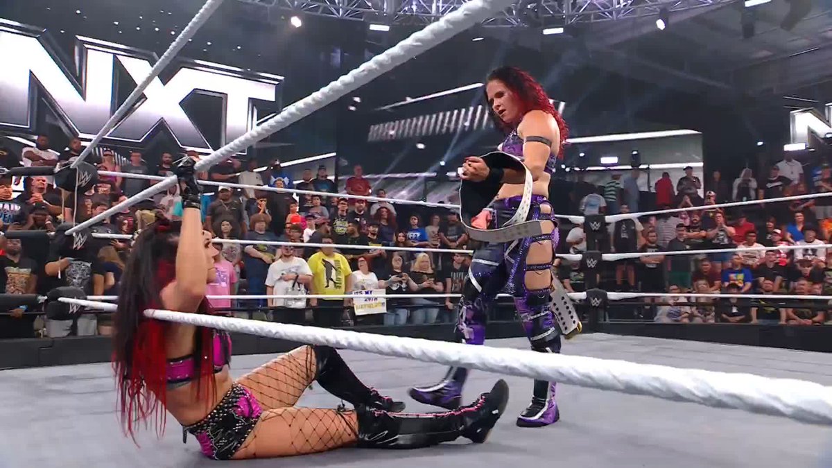 MASHA SLAMOVICH. JACY JAYNE. TITLE FOR TITLE SUNDAY AT TNA SLAMMIVERSARY. IT DOESN'T GET MUCH BIGGER THAN THIS!