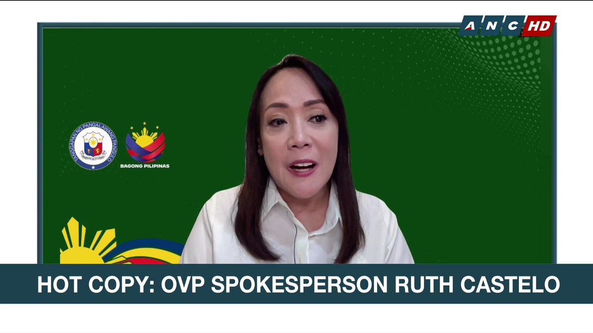 Calling her 'honest' and 'sincere,' OVP spokesperson Ruth Castelo says the public sees Vice President Sara Duterte as a 'working vice president' which is why she was able to retain her high trust rating. #ANCHeadstart