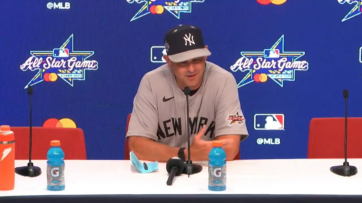 Aaron Boone on the All-Star Game & its first-ever swing-off.
