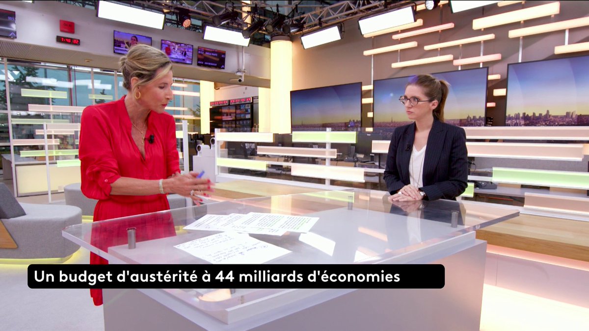 🔴 Budget : l'année blanche confirmée en 2026. "C'est un budget de combat qui dit la vérité sur la dette" explique Aurore Bergé, ministre de l'Égalité entre les femmes et les hommes, qui ajoute que "l'effort doit concerner l'ensemble des Français". #canal16 #franceinfo