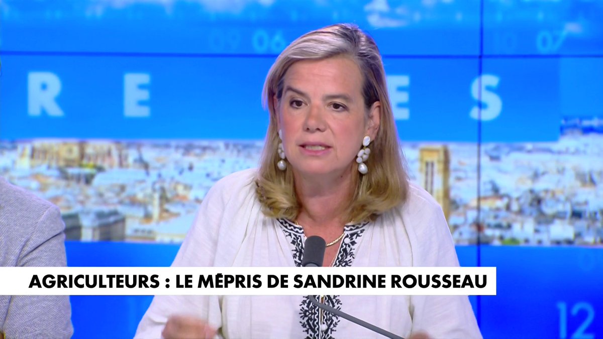 Gabrielle Cluzel, journaliste, dénonce «la vulgarité de l’expression» de Sandrine Rousseau sur les agriculteurs, dans #HDProsEté