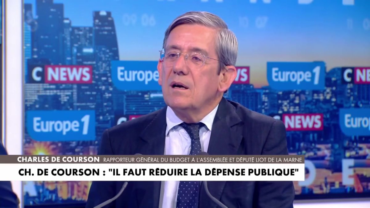 🔴🇫🇷ALERTE VIDÉO | Charles de Courson, député LIOT, propose de mettre fin au bout de dix ans, aux avantages type voitures, chauffeurs, etc...